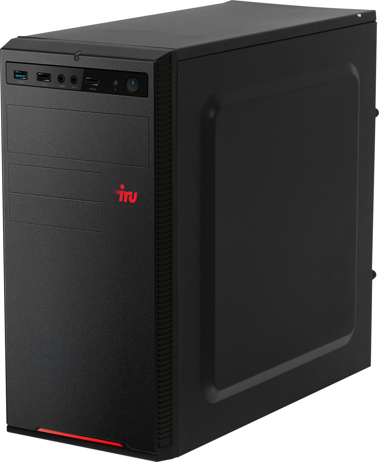 ПК IRU Home 320A3SE MT Ryzen 3 PRO 4350G (3.8) 8Gb SSD256Gb RGr Free DOS GbitEth 400W черный (1856594) — фото 6