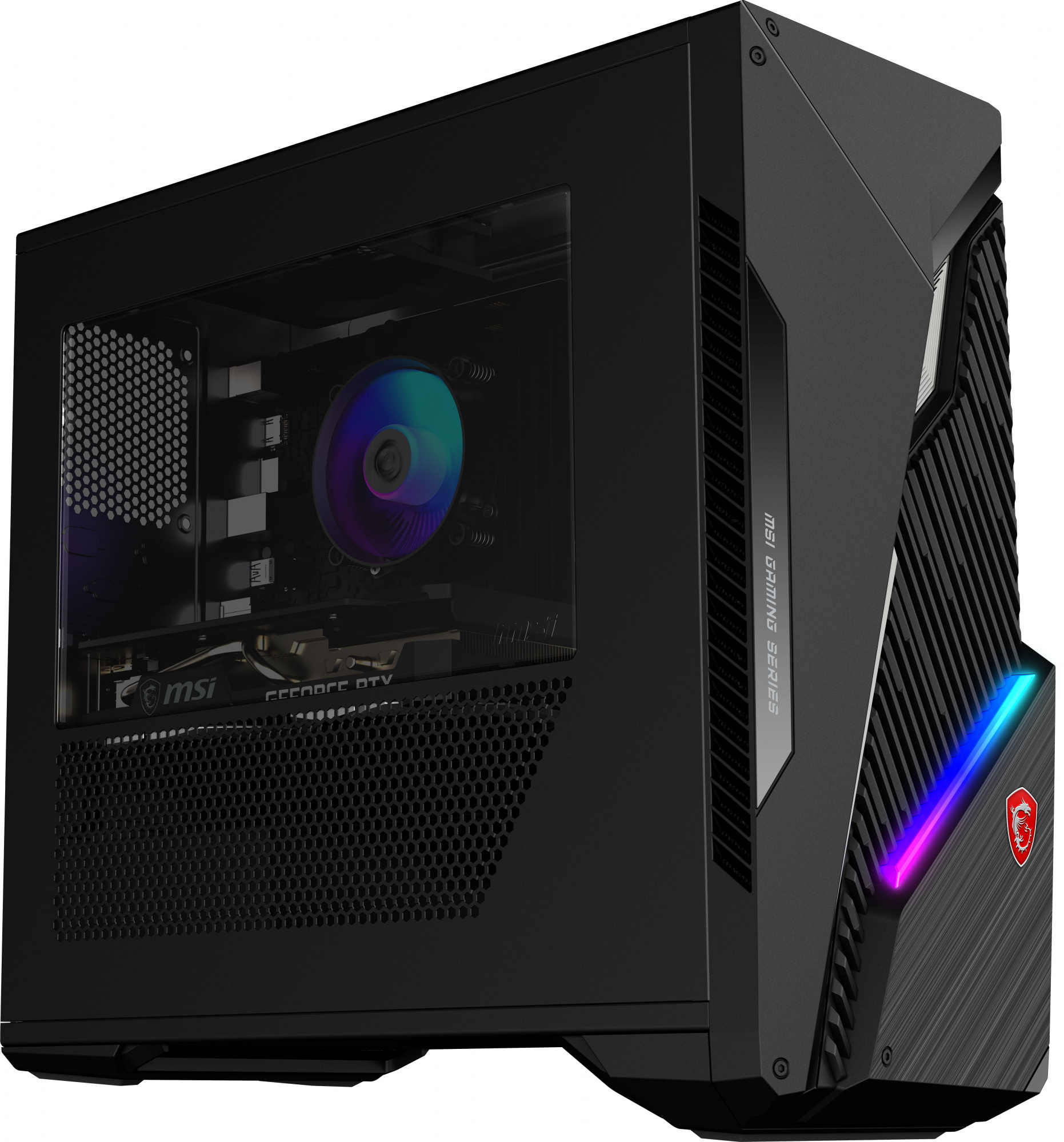 ПК MSI Infinite S3 12TH-606XRU MT i5 12400F (2.5) 16Gb SSD512Gb RTX3050 8Gb noOS GbitEth WiFi BT 500W черный (9S6-B93821-606)