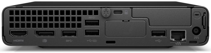 ПК HP ProDesk 400 G6 Mini i5 10500T (2.3) 8Gb SSD256Gb UHDG 630 Free DOS GbitEth 65W мышь черный (1C6Z1EA) — фото 4
