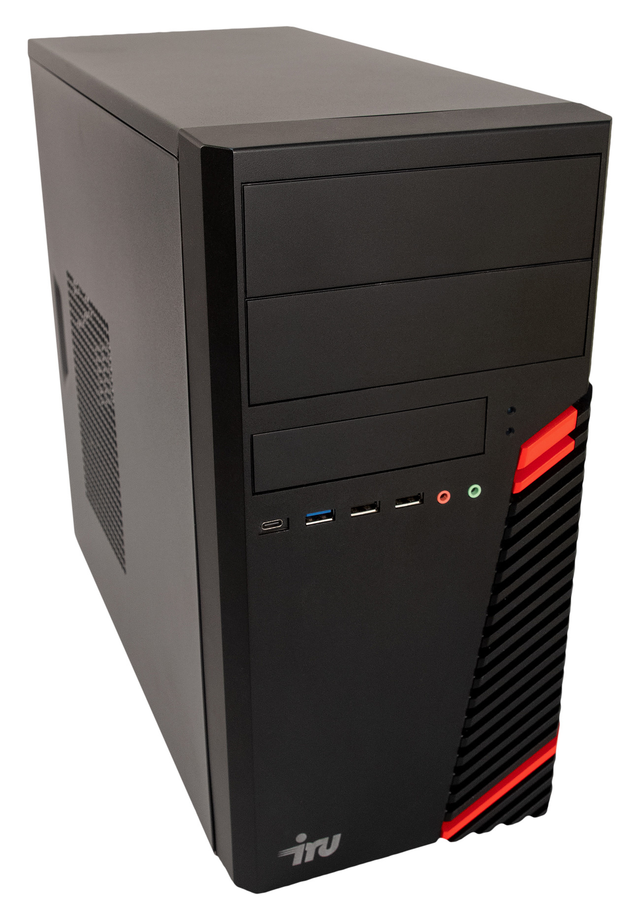 ПК IRU Home 310H5SM MT i3 10105F (3.7) 16Gb SSD512Gb GTX1630 4Gb Free DOS GbitEth 500W черный (1859404) — фото 2