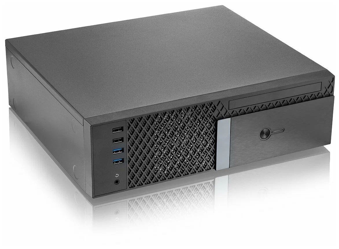 ПК IRU Office 310H5SF SFF i3 10105 (3.7) 8Gb SSD256Gb UHDG 630 Free DOS GbitEth 300W черный (1862658) — фото 3