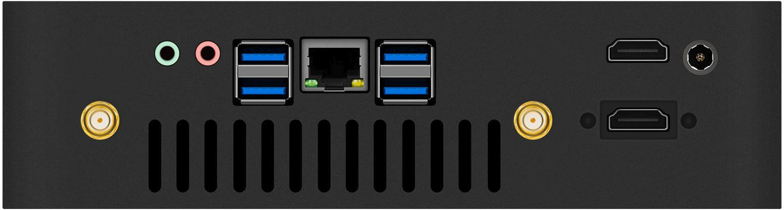 Неттоп Rombica Blackbird i5 HX10482P i5 10400 (2.9) 8Gb SSD256Gb UHDG 630 Windows 10 Professional GbitEth WiFi BT 100W черный (PCMI-0311) — фото 3