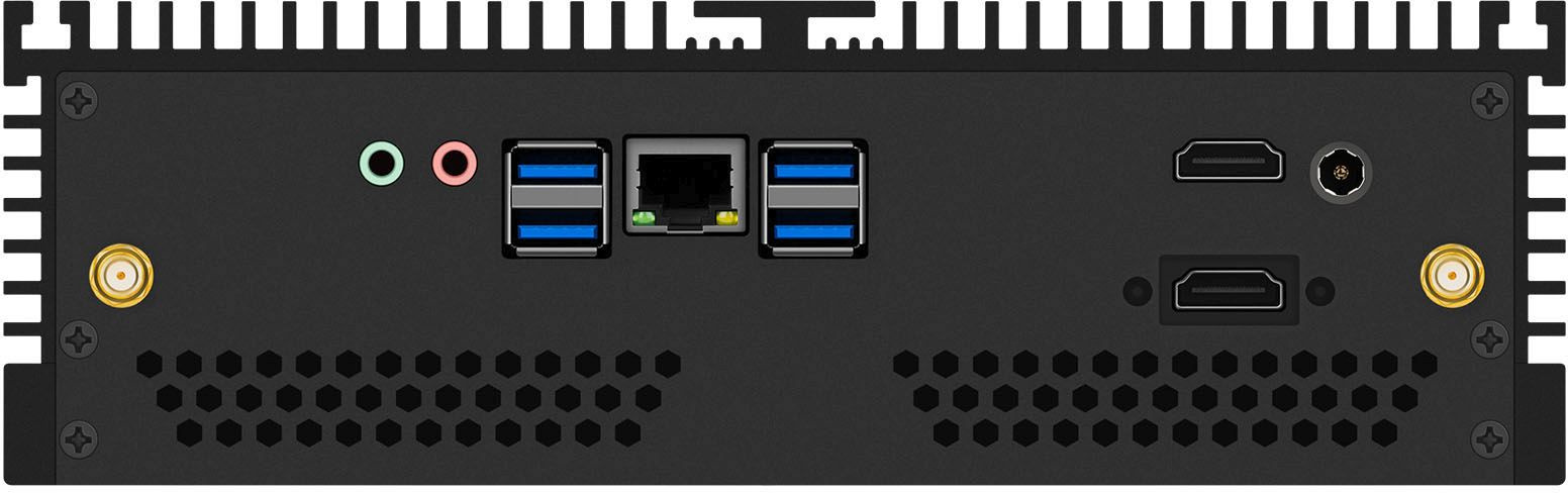 Неттоп Rombica Blackbird i5 H610482P i5 10400 (2.9) 8Gb SSD256Gb UHDG 630 Windows 10 Professional GbitEth WiFi BT 100W черный (PCMI-0313) — фото 3