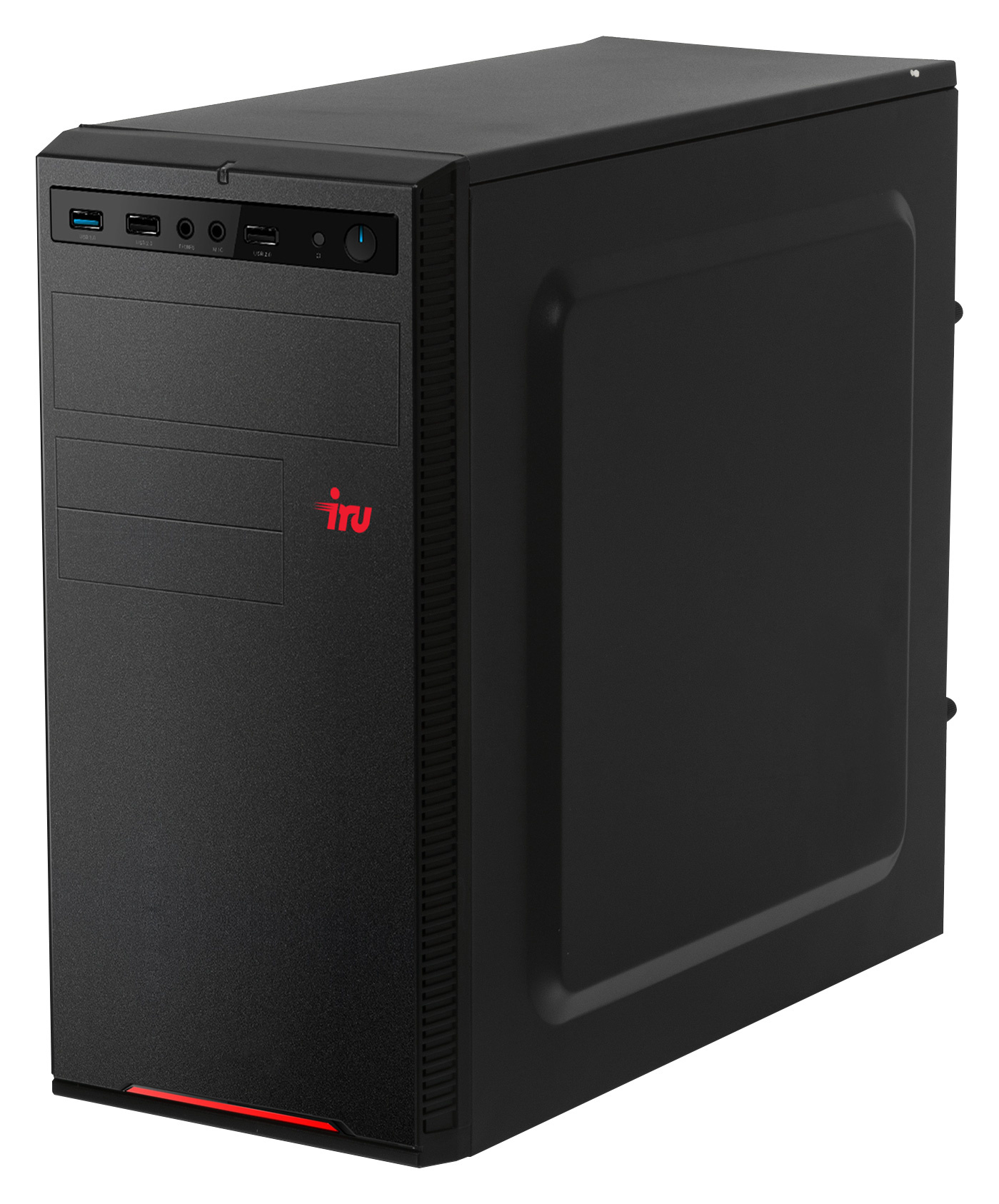 ПК IRU Home 310H4SE MT Cel G5905 (3.5) 4Gb SSD240Gb UHDG 610 Free DOS GbitEth 400W черный (1873309) — фото 4