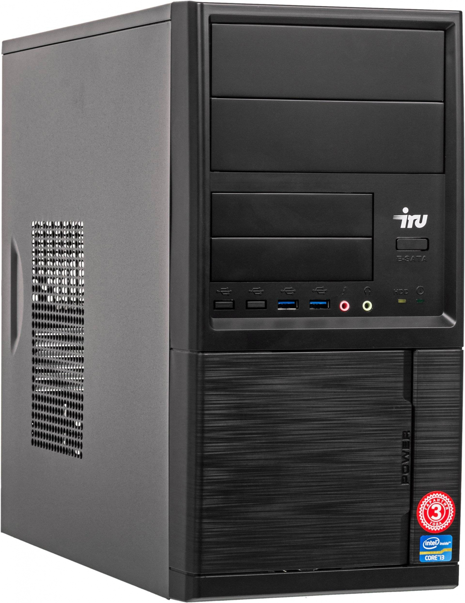 ПК IRU Office 512 MT PG G5420 (3.8) 8Gb SSD240Gb UHDG 610 noOS GbitEth 400W черный (1881529) — фото 2