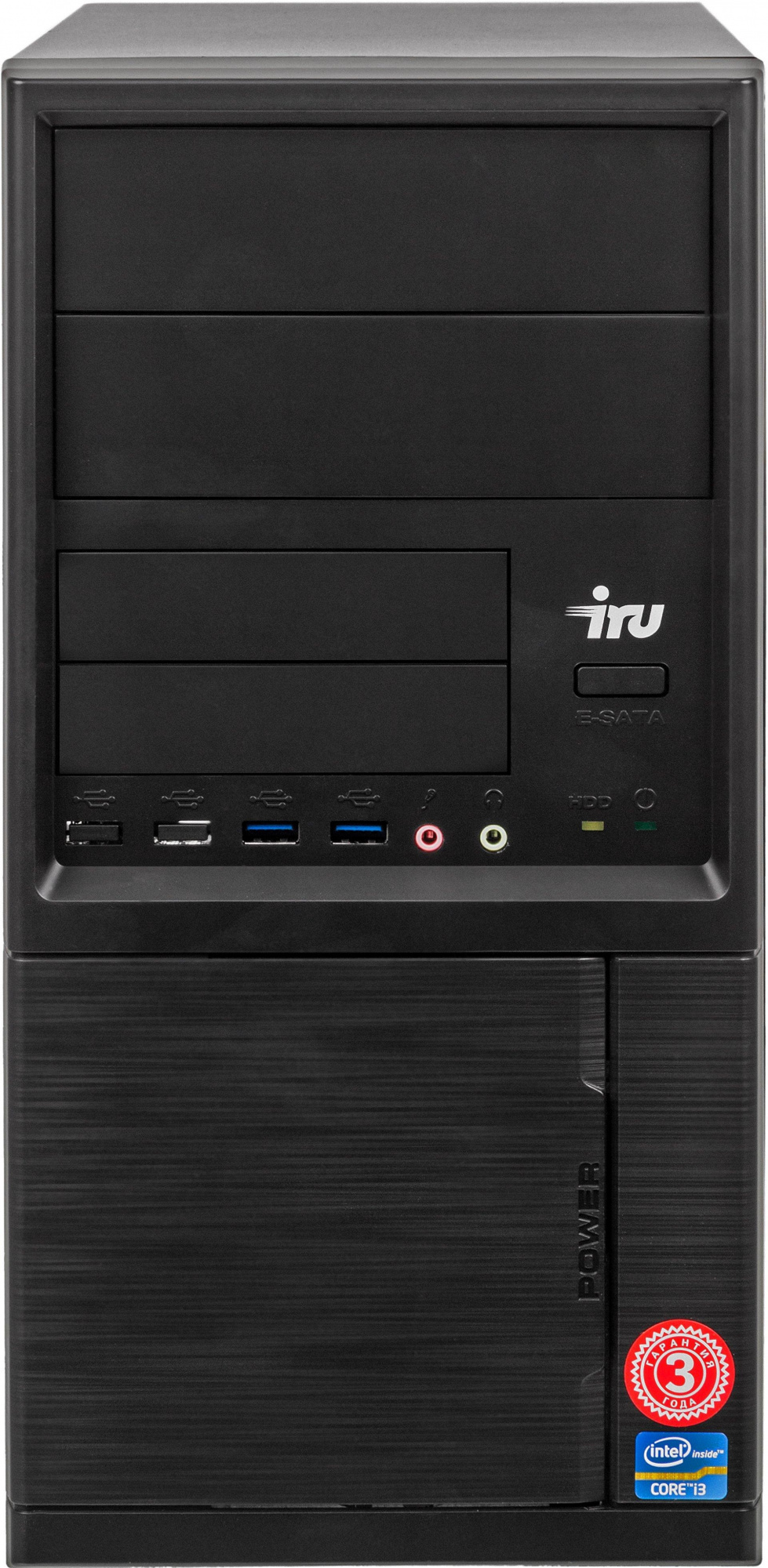 ПК IRU Office 512 MT PG G5420 (3.8) 8Gb SSD240Gb UHDG 610 noOS GbitEth 400W черный (1881529) — фото 5