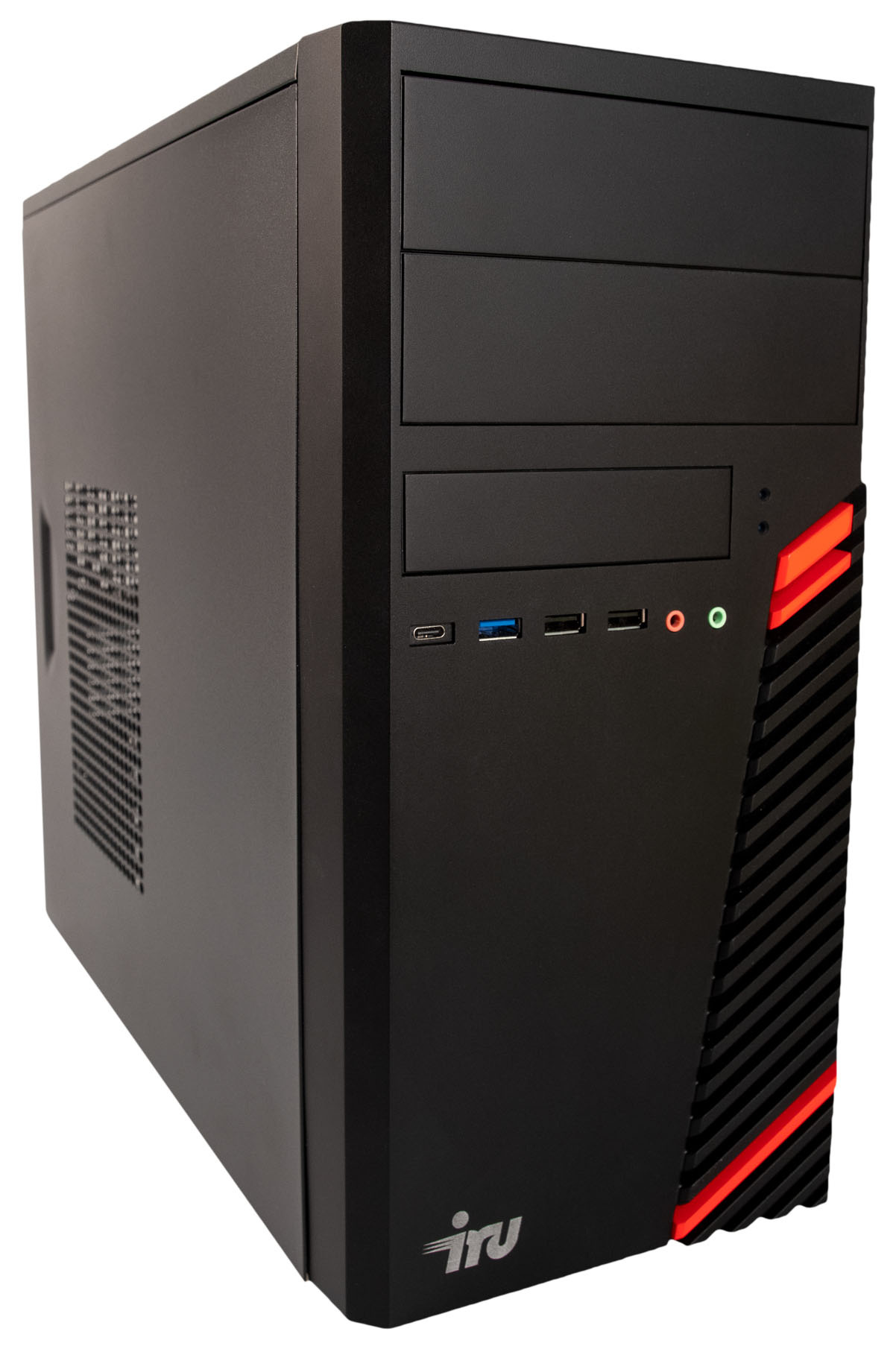 ПК IRU Home 310H6SM MT i7 12700F (2.1) 16Gb SSD256Gb GT1030 2Gb Free DOS GbitEth 650W черный (1897411) — фото 5