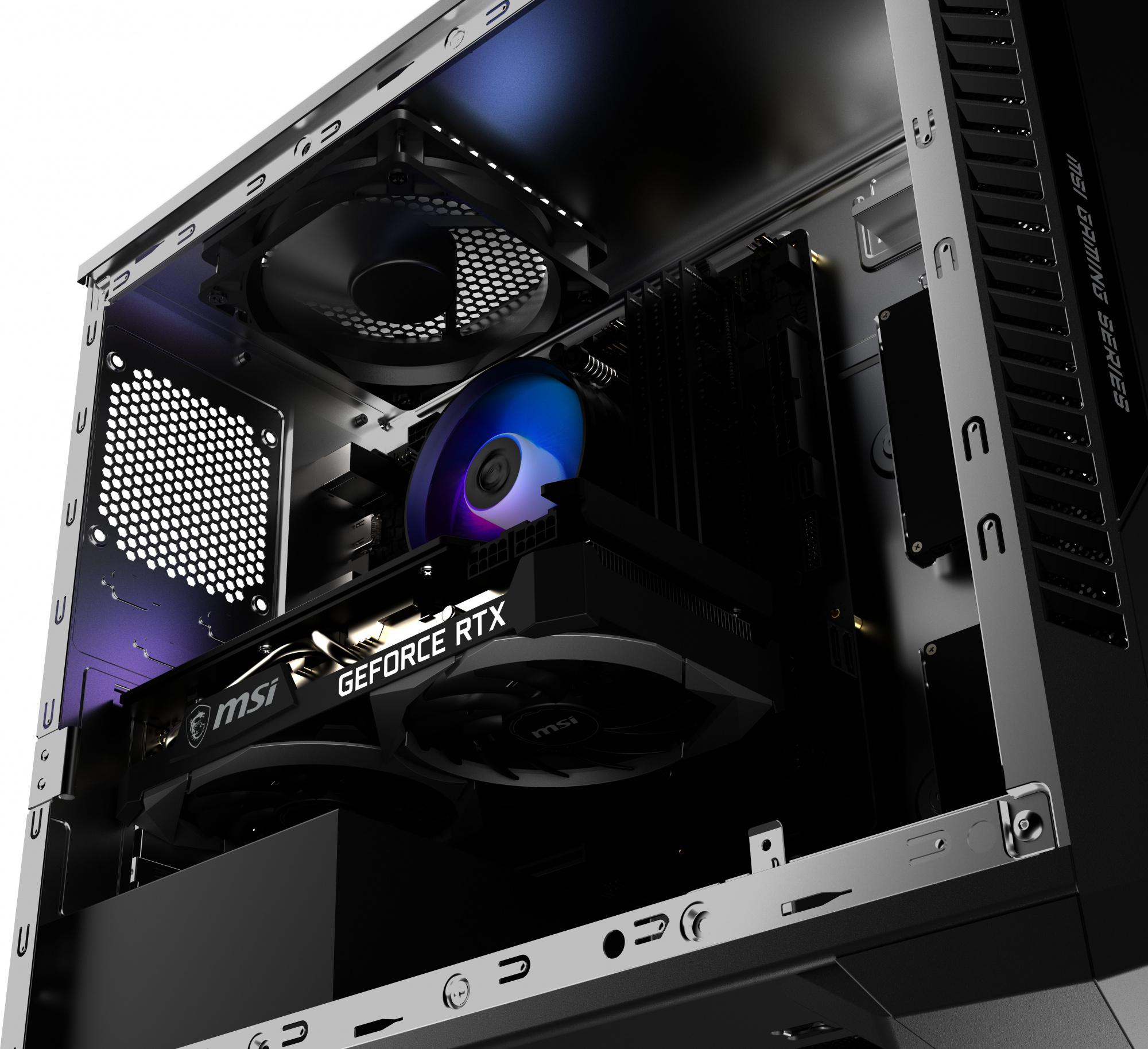 ПК MSI Infinite S3 13TC-678RU MT i5 13400F (2.5) 16Gb SSD1Tb RTX3060 8Gb noOS GbitEth WiFi BT 500W черный (9S6-B93841-678) — фото 7
