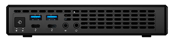 Неттоп IRU Office 310H4ATF slim PG G6405 (4.1) 8Gb SSD256Gb UHDG 610 Free DOS GbitEth WiFi BT 90W черный (1909649) — фото 2