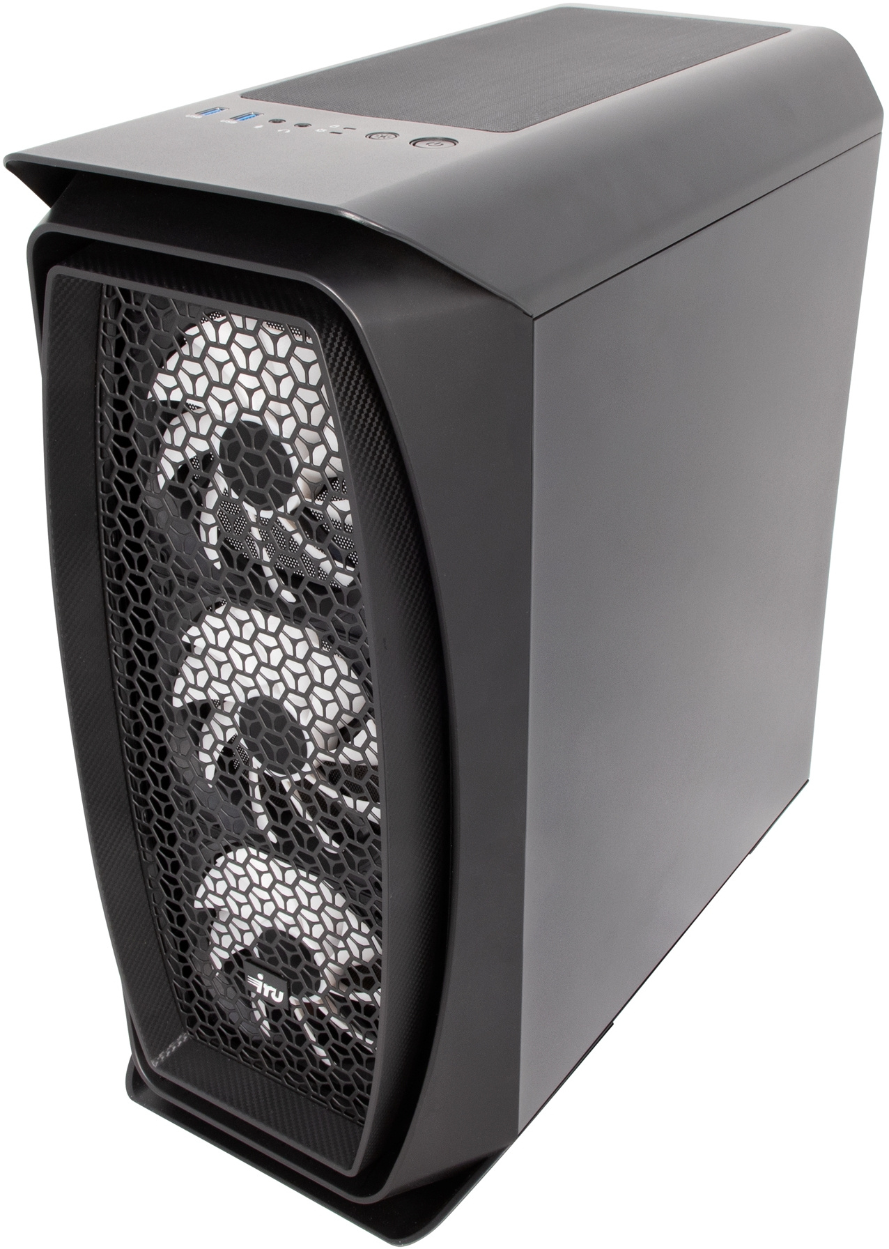 ПК IRU Game 510 MT i5 11600K (3.9) 16Gb SSD1Tb RTX3060Ti 8Gb Free DOS GbitEth 750W черный (1912485) — фото 6
