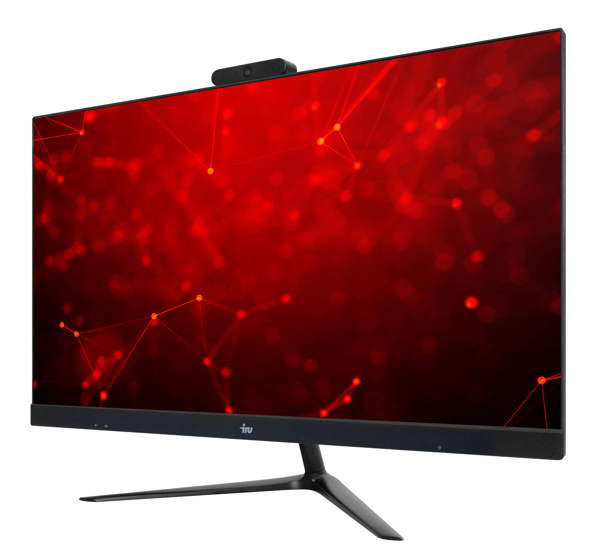 Моноблок IRU Агат 313 23.8" Full HD i3 10100 (3.6) 8Gb SSD512Gb UHDG 630 Free DOS GbitEth WiFi BT 120W клавиатура мышь Cam черный 1920x1080 (RUS) — фото 18