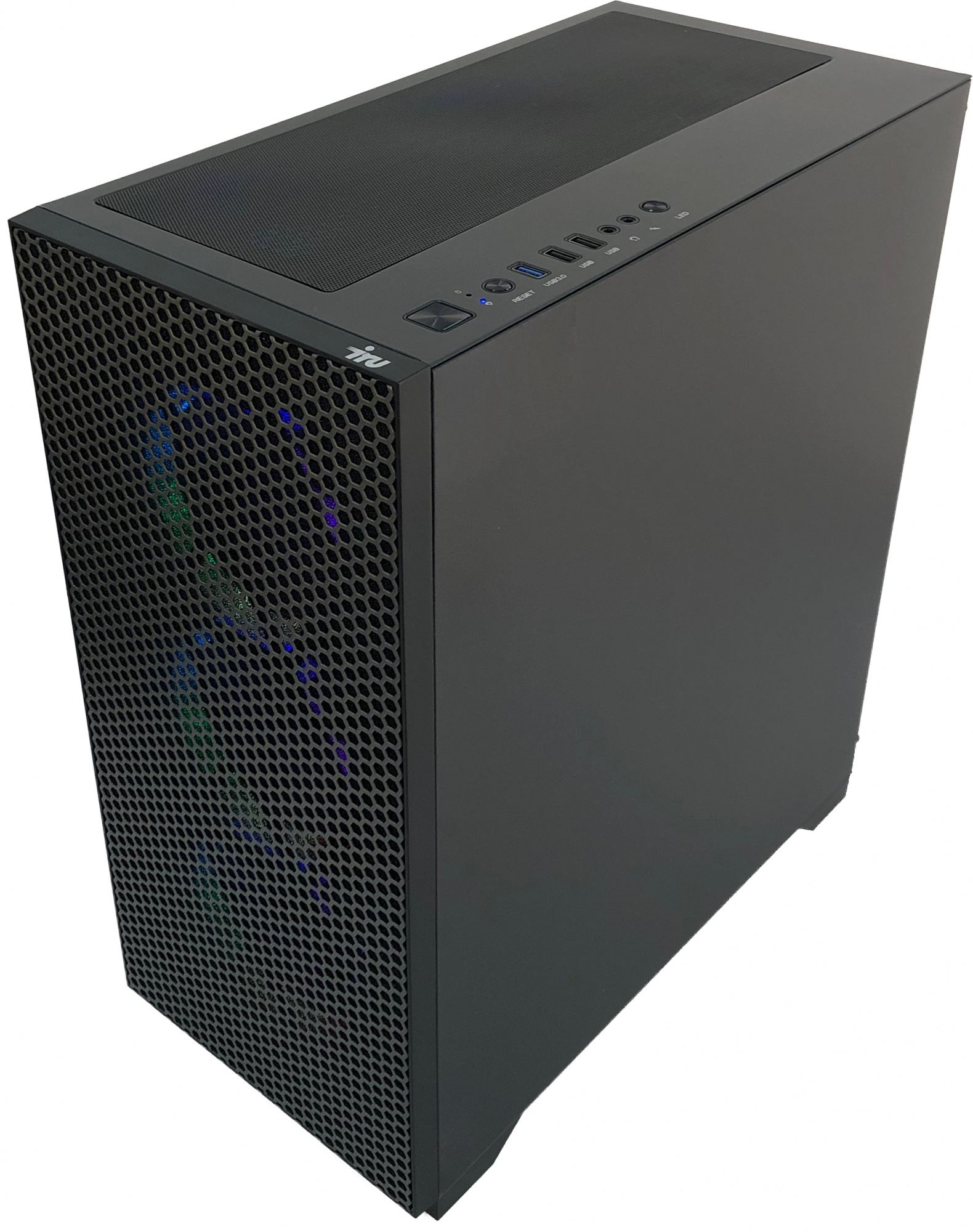 ПК IRU Home 520B5GP MT Ryzen 7 5700G (3.8) 16Gb SSD1Tb RGr Free DOS GbitEth 700W черный (1913993) — фото 5