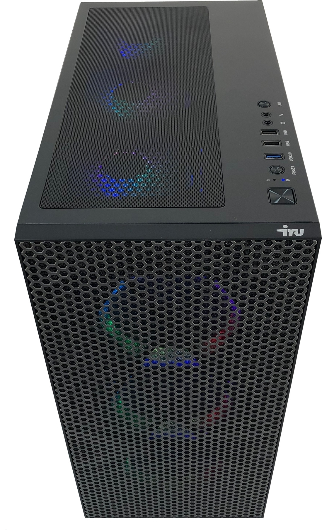 ПК IRU Home 520B5GP MT Ryzen 7 5700G (3.8) 16Gb SSD1Tb RGr Free DOS GbitEth 700W черный (1913993) — фото 8
