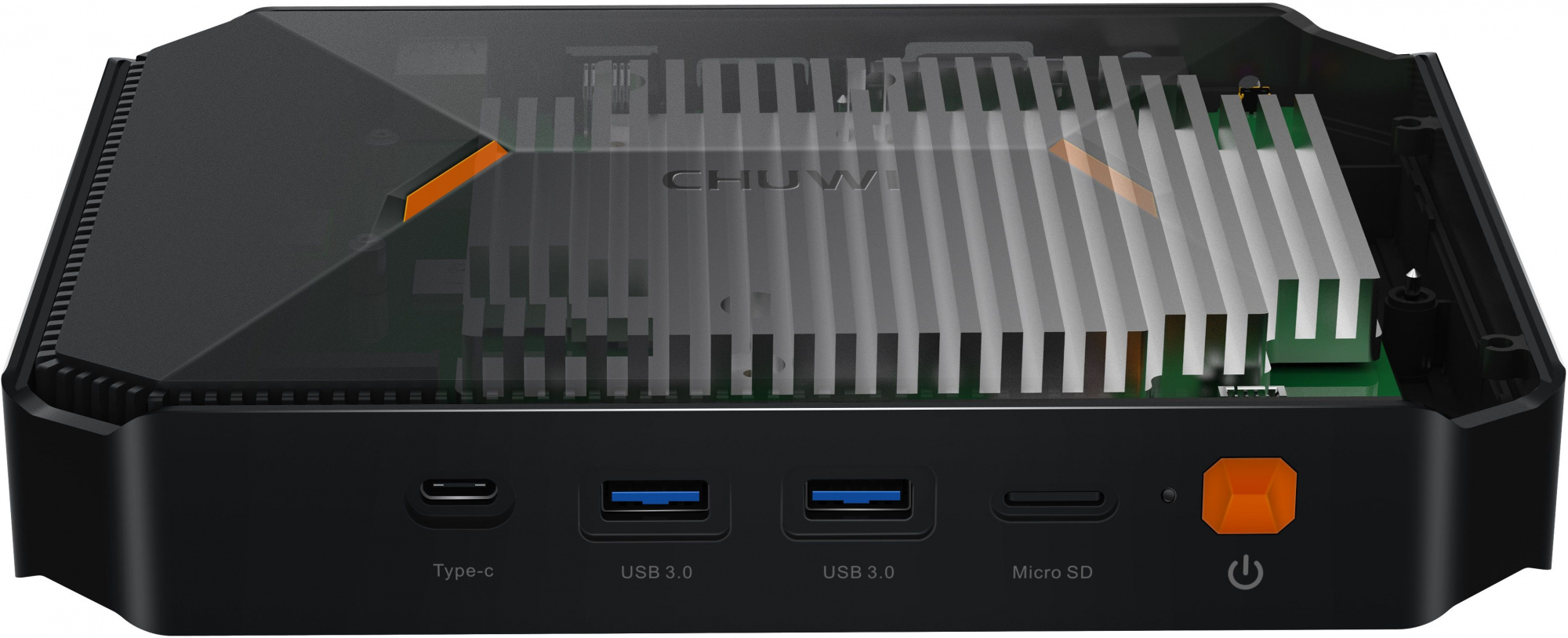 ПК Мини Chuwi HeroBox Cel N5100 8Gb SSD256Gb CR Windows 11 Professional GbitEth WiFi BT — фото 6