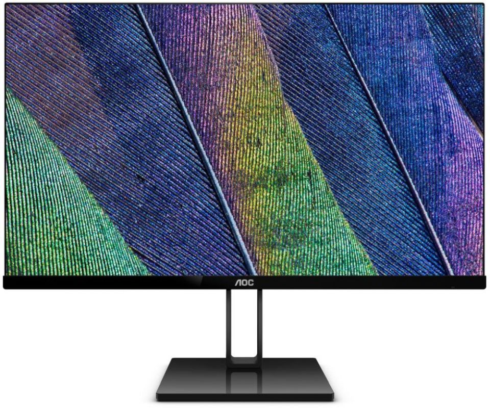 Монитор AOC 27" Value Line 27V2Q(00/01) черный IPS LED 4ms 16:9 HDMI матовая 250cd 178гр/178гр 1920x1080 75Hz DP FHD 4.22кг — фото 4