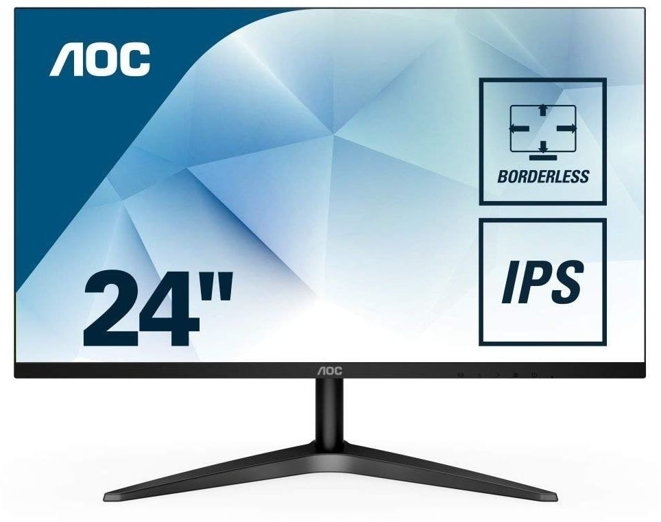 Монитор AOC 23.6" Value Line 24B1H(00/01) черный MVA LED 16:9 HDMI матовая 250cd 178гр/178гр 1920x1080 60Hz VGA FHD 2.6кг — фото 5