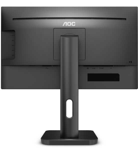 Монитор AOC 23.8" Professional 24P1/GR серый IPS LED 16:9 DVI HDMI M/M матовая HAS Piv 250cd 178гр/178гр 1920x1080 60Hz VGA DP FHD USB 4.6кг — фото 4