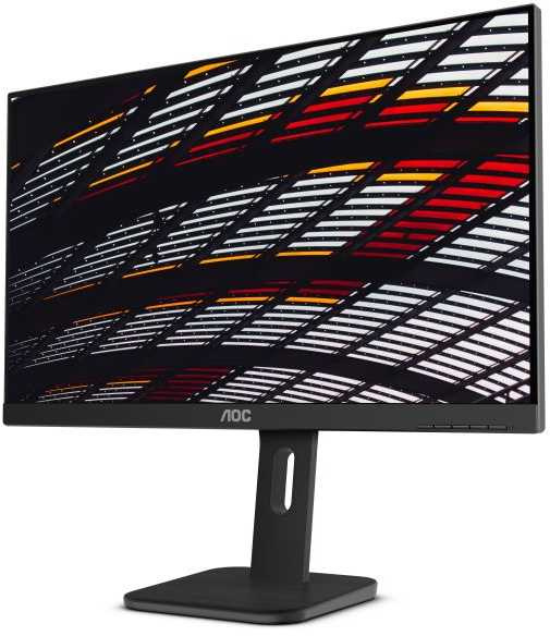 Монитор AOC 23.8" Professional 24P1/GR серый IPS LED 16:9 DVI HDMI M/M матовая HAS Piv 250cd 178гр/178гр 1920x1080 60Hz VGA DP FHD USB 4.6кг — фото 3