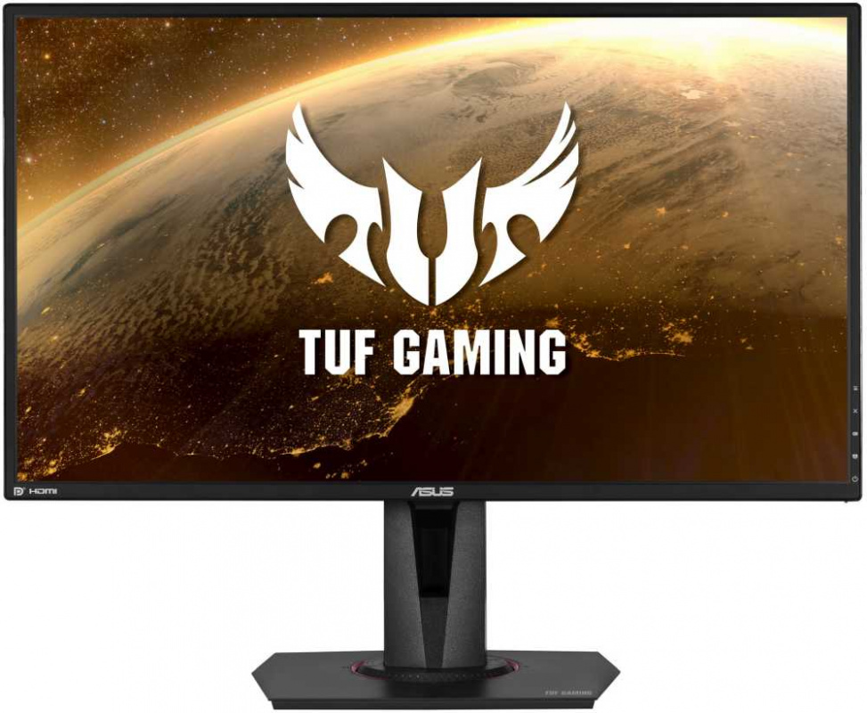 Монитор Asus 27" TUF Gaming VG27BQ темно-серый TN LED 16:9 HDMI M/M матовая HAS Piv 1000:1 350cd 170гр/160гр 2560x1440 165Hz G-Sync VGA DP 2K 5.8кг — фото 6