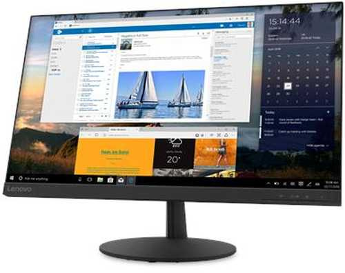 Монитор Lenovo 23.8" L24q-30 черный IPS 4ms 16:9 HDMI матовая 1000:1 300cd 178гр/178гр 2560x1440 75Hz DP 2K 3.5кг — фото 3