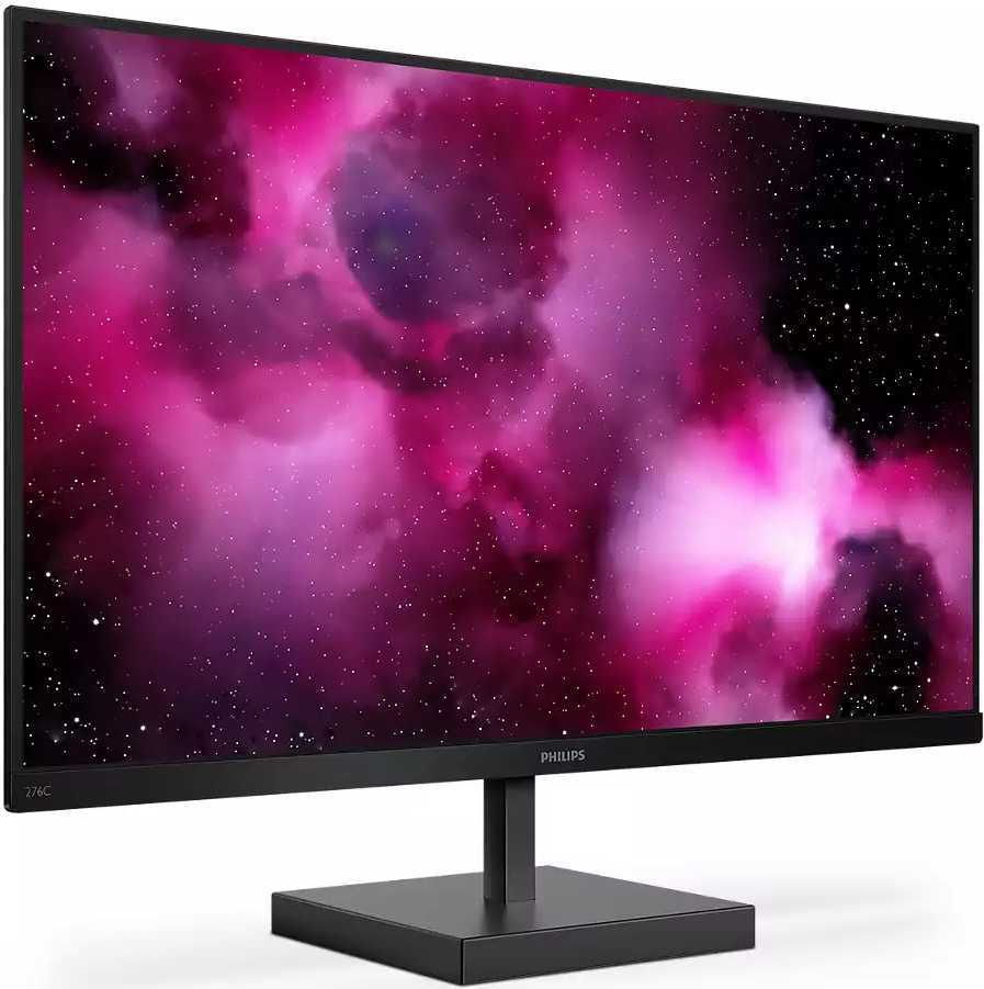 Монитор Philips 27" 276C8 (00/01) черный IPS LED 16:9 HDMI матовая 1000:1 350cd 178гр/178гр 2560x1440 75Hz 2K USB 4.26кг