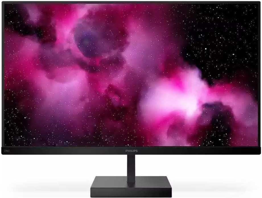 Монитор Philips 27" 276C8 (00/01) черный IPS LED 16:9 HDMI матовая 1000:1 350cd 178гр/178гр 2560x1440 75Hz 2K USB 4.26кг — фото 4