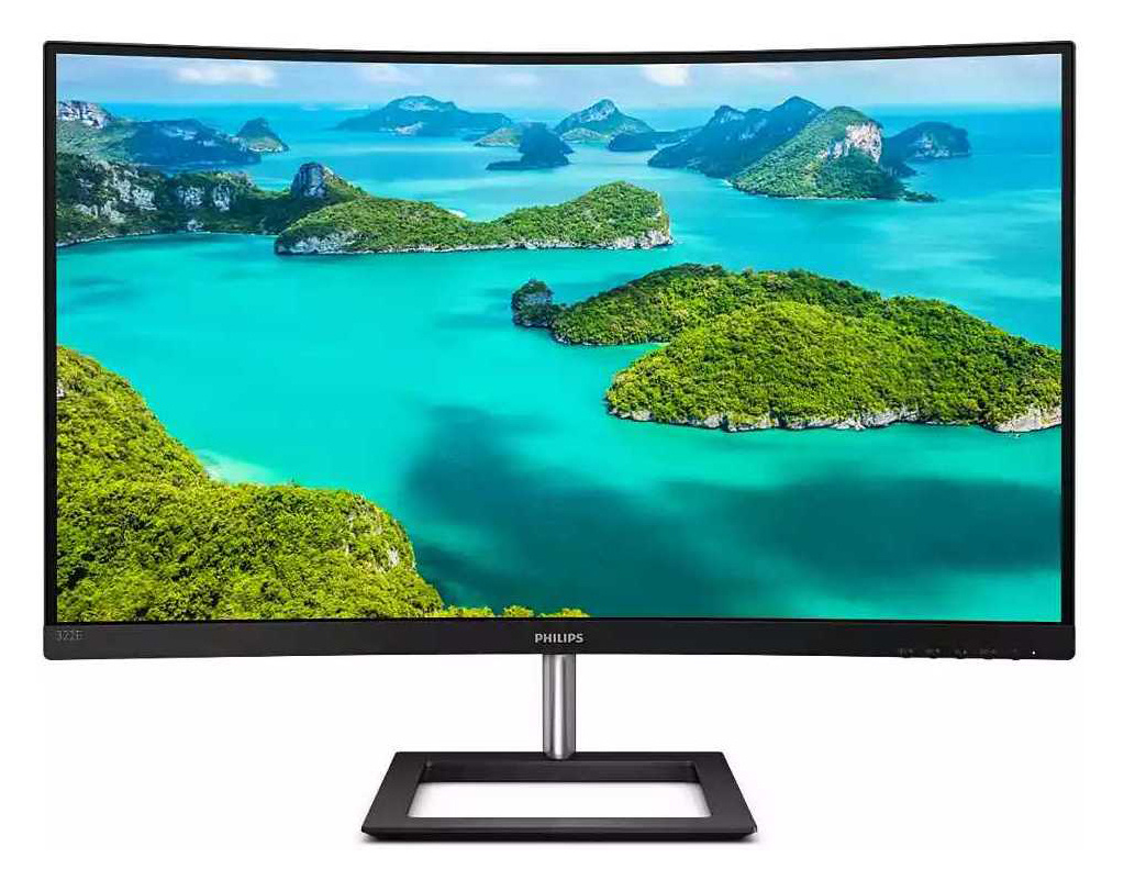 Монитор Philips 31.5" 322E1C (00/01) черный VA LED 16:9 HDMI матовая 3000:1 250cd 178гр/178гр 1920x1080 75Hz VGA DP FHD 7.1кг