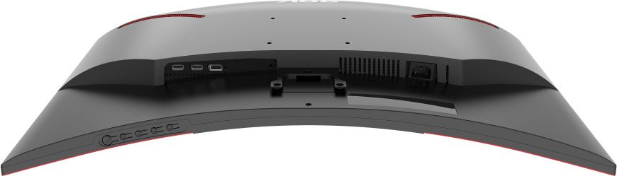 Монитор AOC 31.5" Gaming C32G3AE черный/красный VA LED 1ms 16:9 HDMI M/M матовая 250cd 178гр/178гр 1920x1080 165Hz FreeSync Premium DP FHD 6.16кг — фото 4