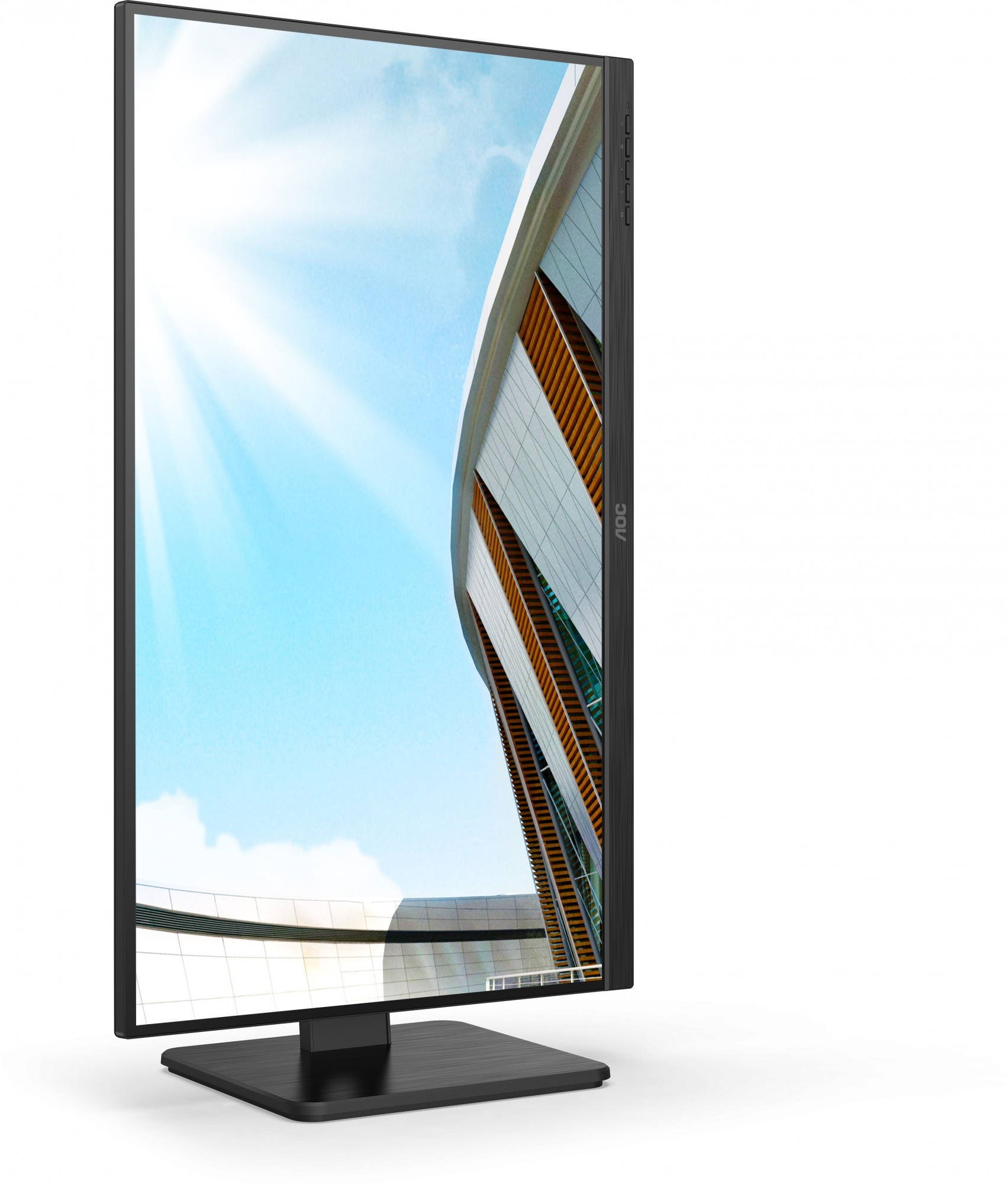 Монитор AOC 27" Professional 27P2C черный IPS LED 16:9 HDMI M/M матовая HAS 250cd 178гр/178гр 1920x1080 75Hz DP FHD USB 5.87кг — фото 3