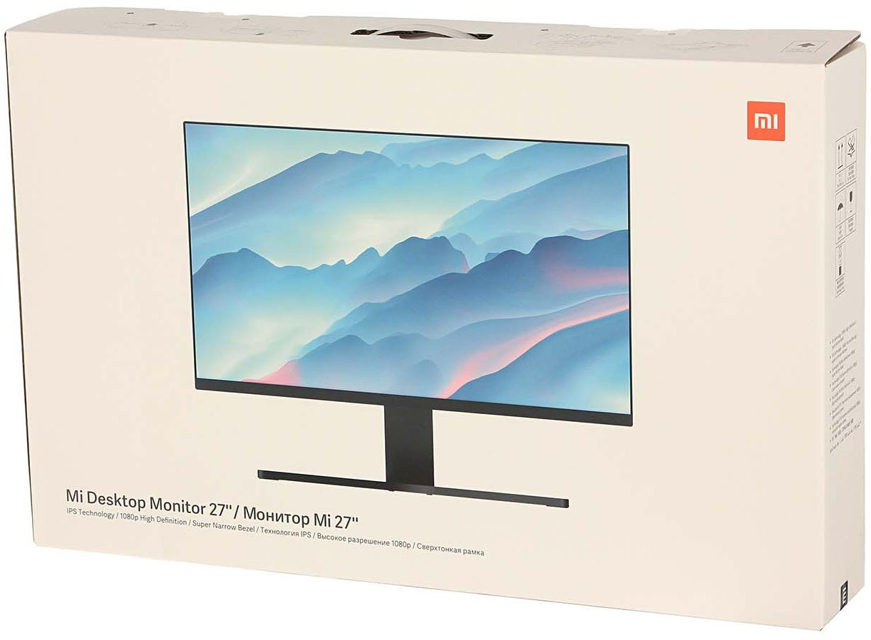 Монитор Xiaomi 27" Mi Desktop Monitor RMMNT27F черный IPS LED 16:9 HDMI матовая 300cd 178гр/178гр 1920x1080 75Hz VGA FHD 4.3кг — фото 10
