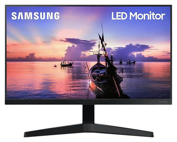 Монитор Samsung 23.8" LF24T350FHIXCI черный IPS LED 16:9 HDMI матовая 250cd 178гр/178гр 1920x1080 75Hz VGA FHD 2.7кг