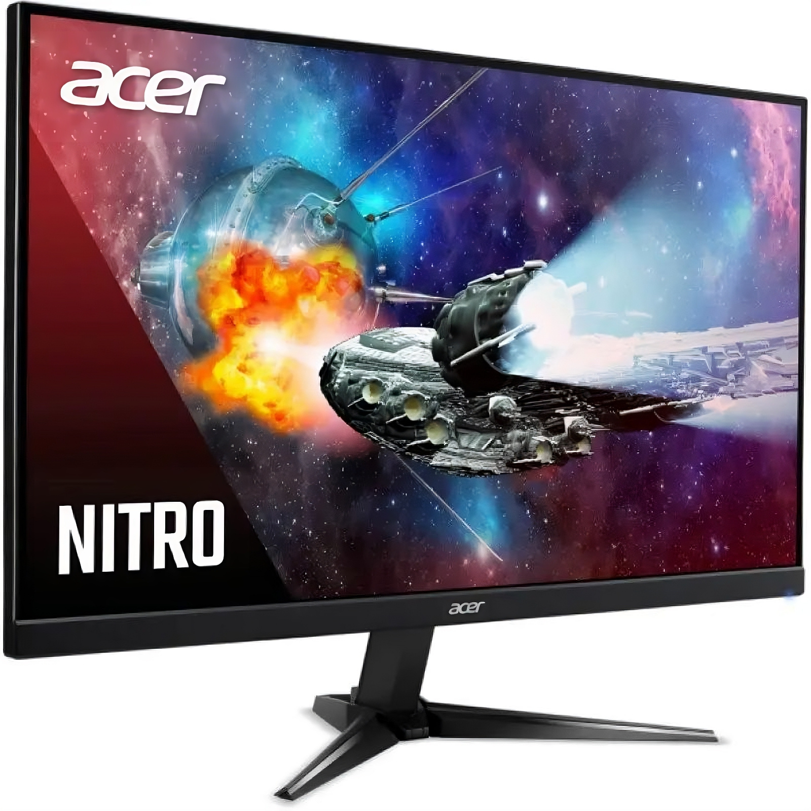 Монитор Acer 23.8" Nitro QG241YPbmiipx черный VA LED 1ms 16:9 HDMI M/M матовая HAS Piv 250cd 178гр/178гр 1920x1080 165Hz FreeSync Premium DP FHD 4.11кг — фото 2