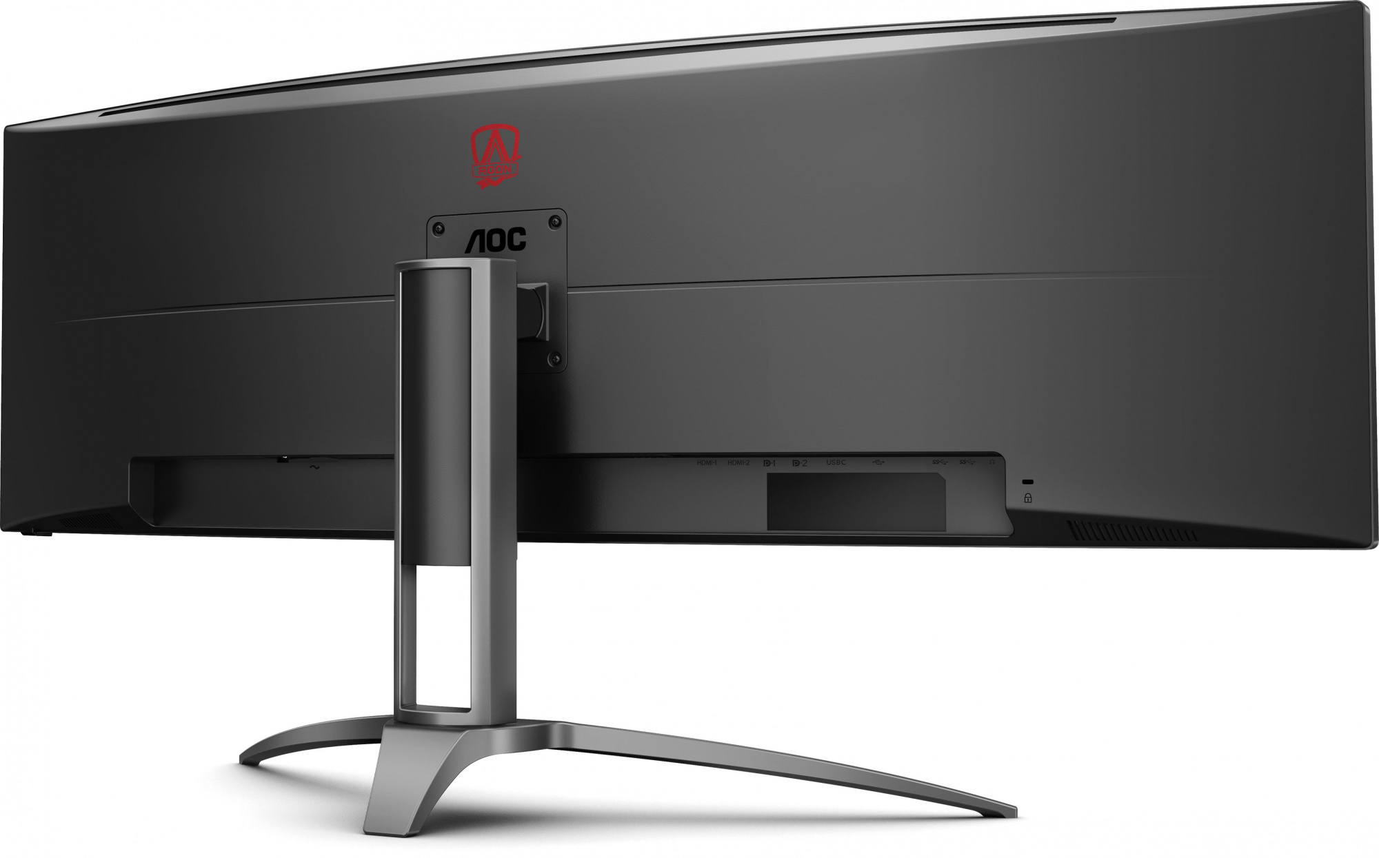 Монитор AOC 48.8" Gaming AG493QCX черный VA LED 1ms 32:9 HDMI M/M матовая HAS Piv 400cd 178гр/178гр 3840x1080 144Hz FreeSync Premium DP WF USB 14.4кг