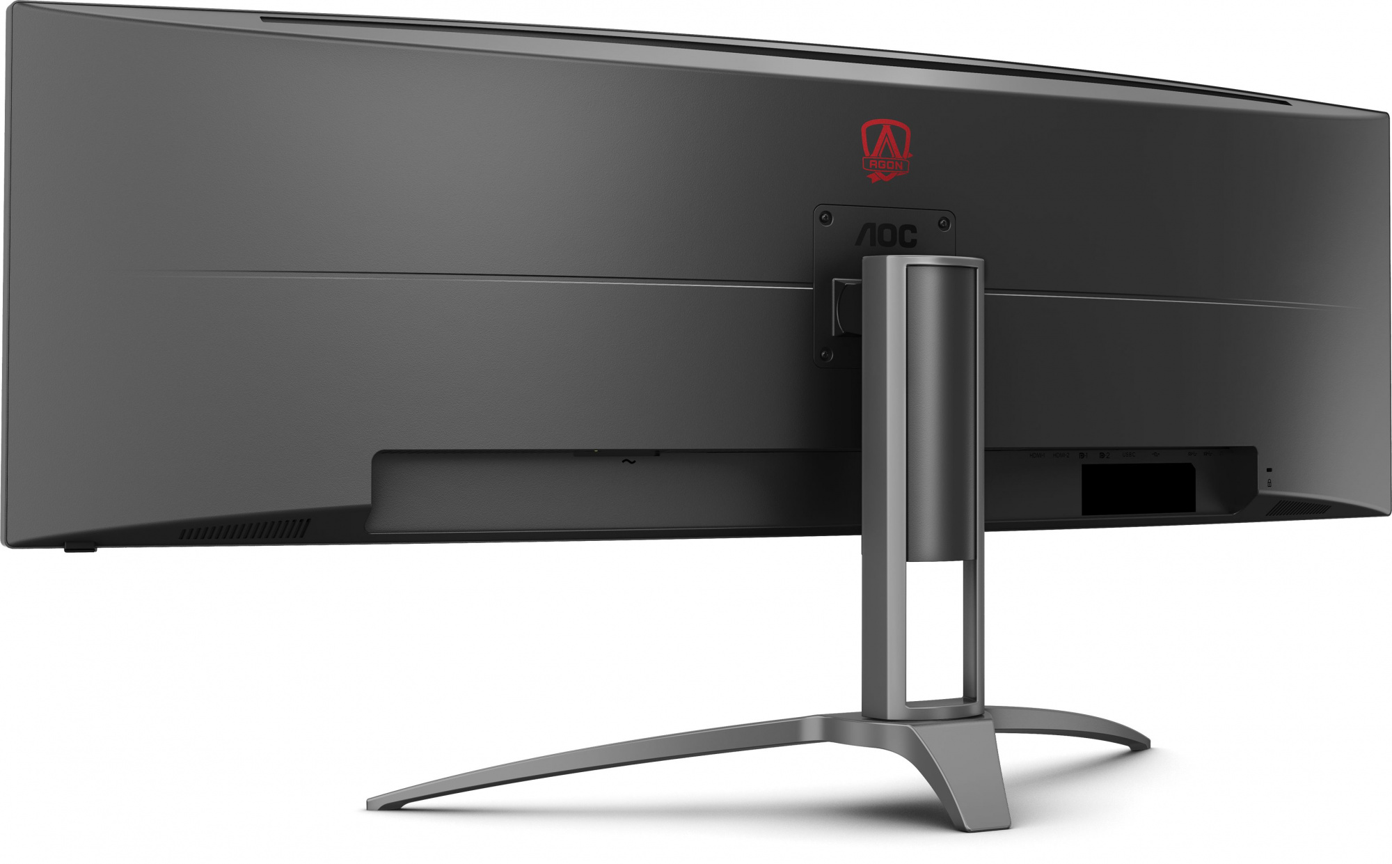 Монитор AOC 48.8" Gaming AG493QCX черный VA LED 1ms 32:9 HDMI M/M матовая HAS Piv 400cd 178гр/178гр 3840x1080 144Hz FreeSync Premium DP WF USB 14.4кг — фото 7