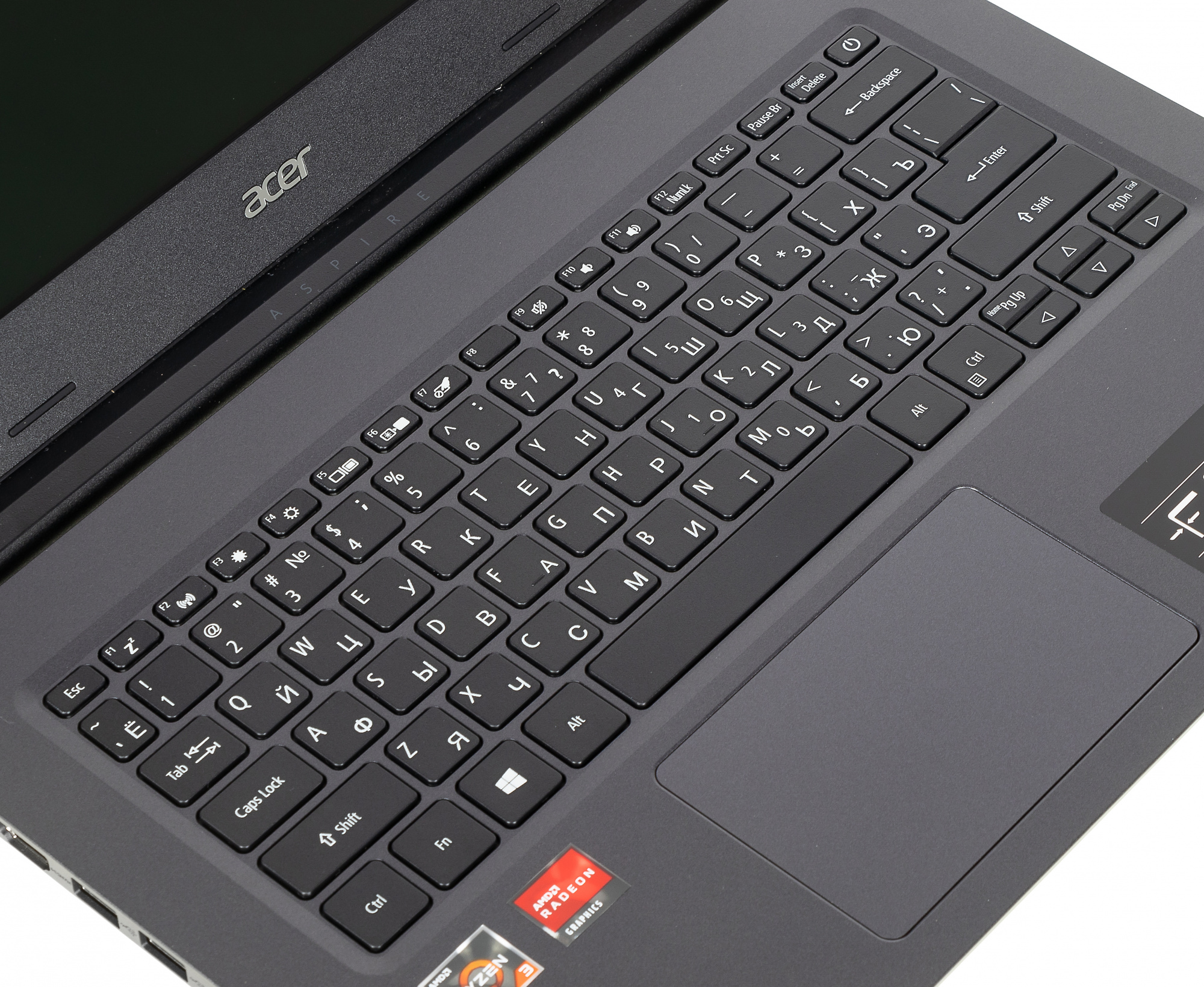 Ноутбук Acer Aspire 3 A314-22-R7SR Ryzen 3 3250U 4Gb SSD128Gb AMD Radeon 14" TN FHD (1920x1080) Windows 10 Home black WiFi BT Cam (NX.HVVER.001) — фото 25