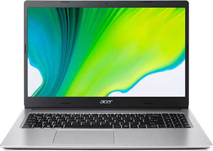 Ноутбук Acer Aspire 1 A114-33-P7VD Pentium Silver N6000 8Gb eMMC128Gb Intel UHD Graphics 14" TN HD (1366x768) Eshell silver WiFi BT Cam (NX.A7VER.00A)