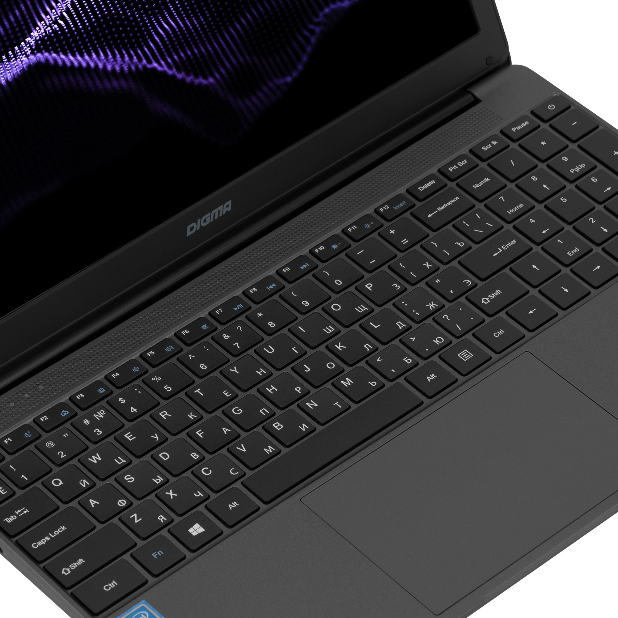 Ноутбук Digma EVE 15 P417 Pentium J3710 4Gb eMMC128Gb Intel HD Graphics 405 15.6" IPS FHD (1920x1080) Windows 10 Home Single Language 64 dk.grey WiFi BT Cam 5000mAh (ES5063EW) — фото 11