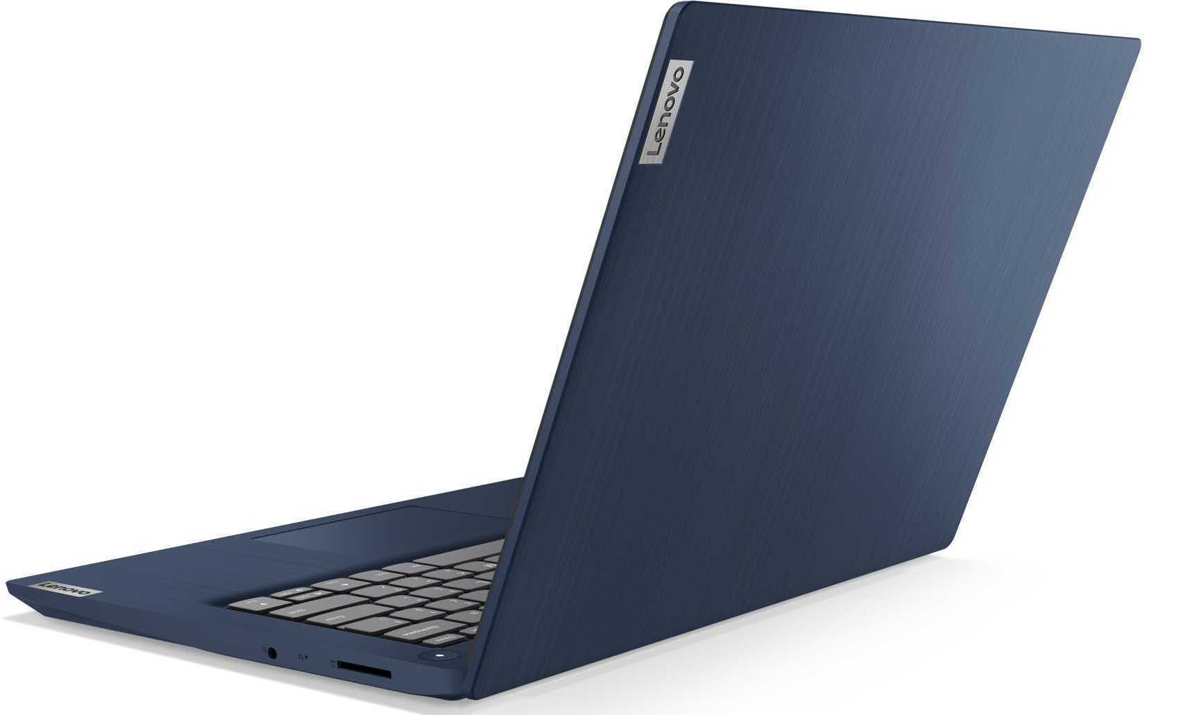 Ноутбук Lenovo IdeaPad 3 14IIL05 Core i3 1005G1 4Gb SSD128Gb Intel UHD Graphics 14" TN FHD (1920x1080) Windows 10 Home blue WiFi BT Cam (81WD0102RU) — фото 6