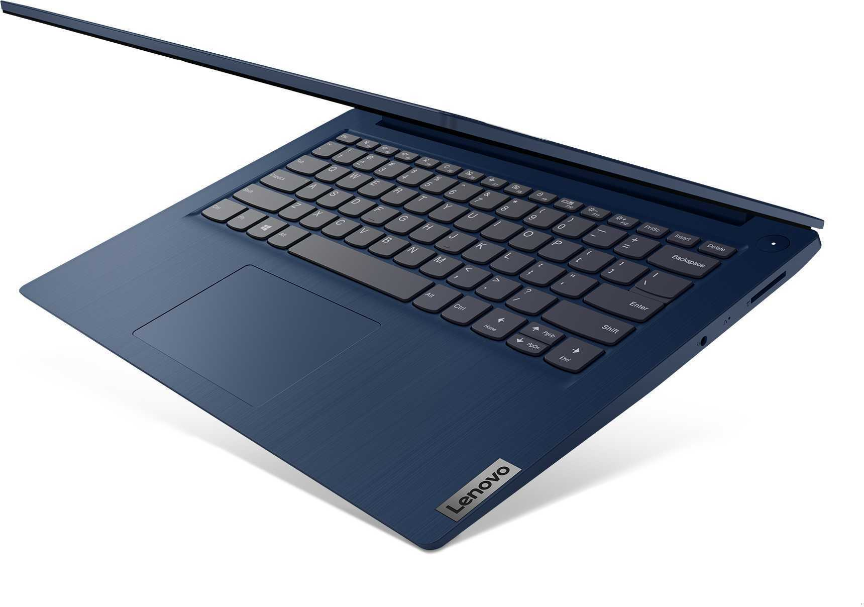 Ноутбук Lenovo IdeaPad 3 14IIL05 Core i3 1005G1 4Gb SSD128Gb Intel UHD Graphics 14" TN FHD (1920x1080) Windows 10 Home blue WiFi BT Cam (81WD0102RU) — фото 7