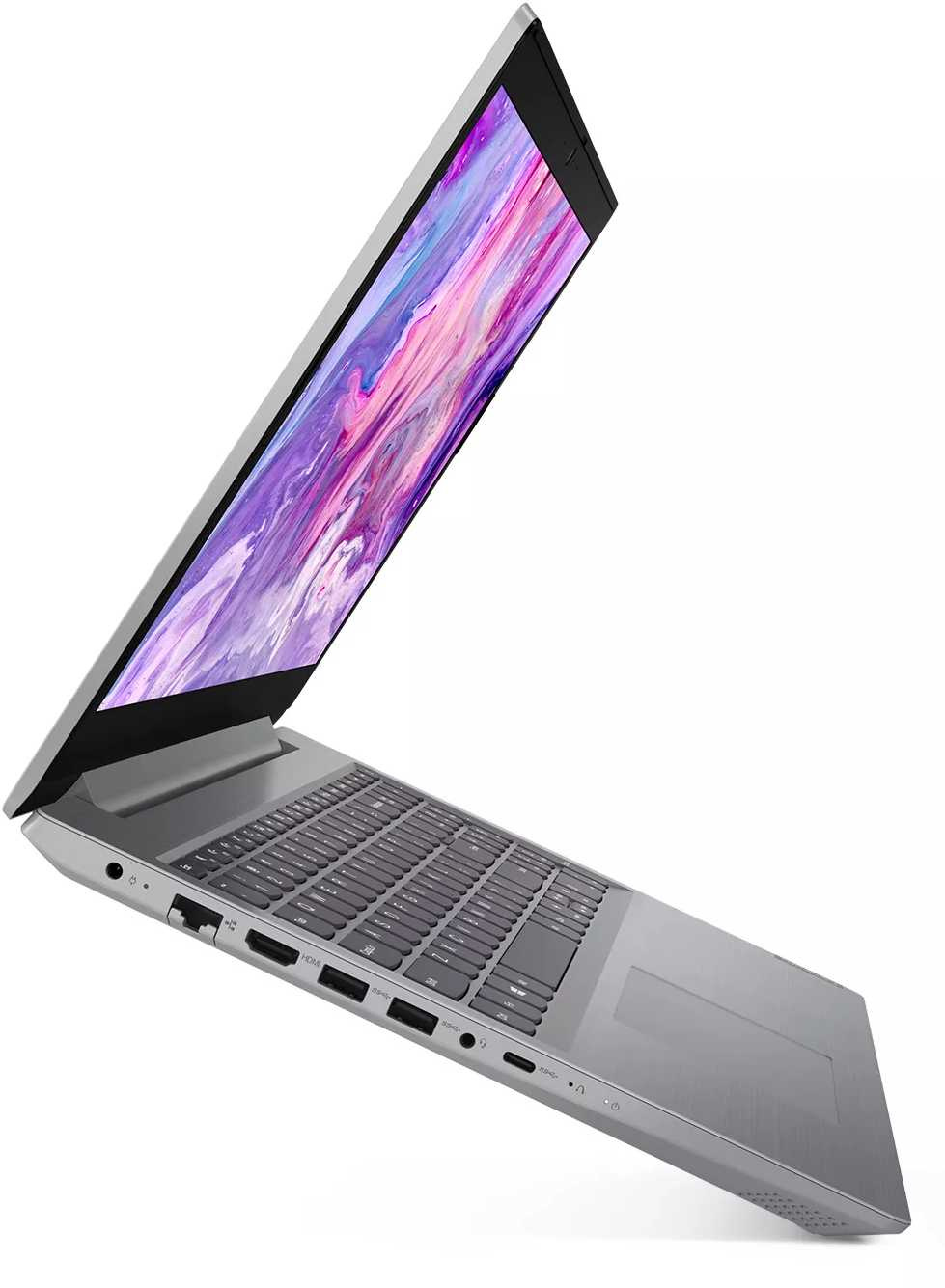 Ноутбук Lenovo IdeaPad L3 15ITL6 Pentium Gold 7505 8Gb SSD512Gb Intel UHD Graphics 15.6" IPS FHD (1920x1080) noOS grey WiFi BT Cam (82HL003DRK) — фото 3