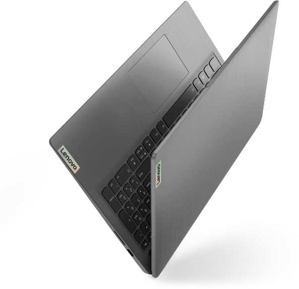 Ноутбук Lenovo IdeaPad 3 15ITL6 Core i3 1115G4 8Gb SSD512Gb Intel UHD Graphics 15.6" IPS FHD (1920x1080) noOS grey WiFi BT Cam (82H8005LRK) — фото 4