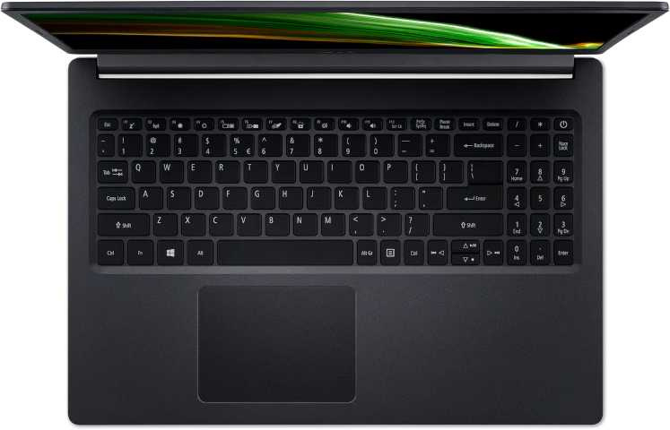 Ноутбук Acer Aspire 5 A515-45-R4FZ Ryzen 5 5500U 8Gb SSD128Gb AMD Radeon 15.6" IPS FHD (1920x1080) Windows 10 Home black WiFi BT Cam (NX.A85ER.00J) — фото 4