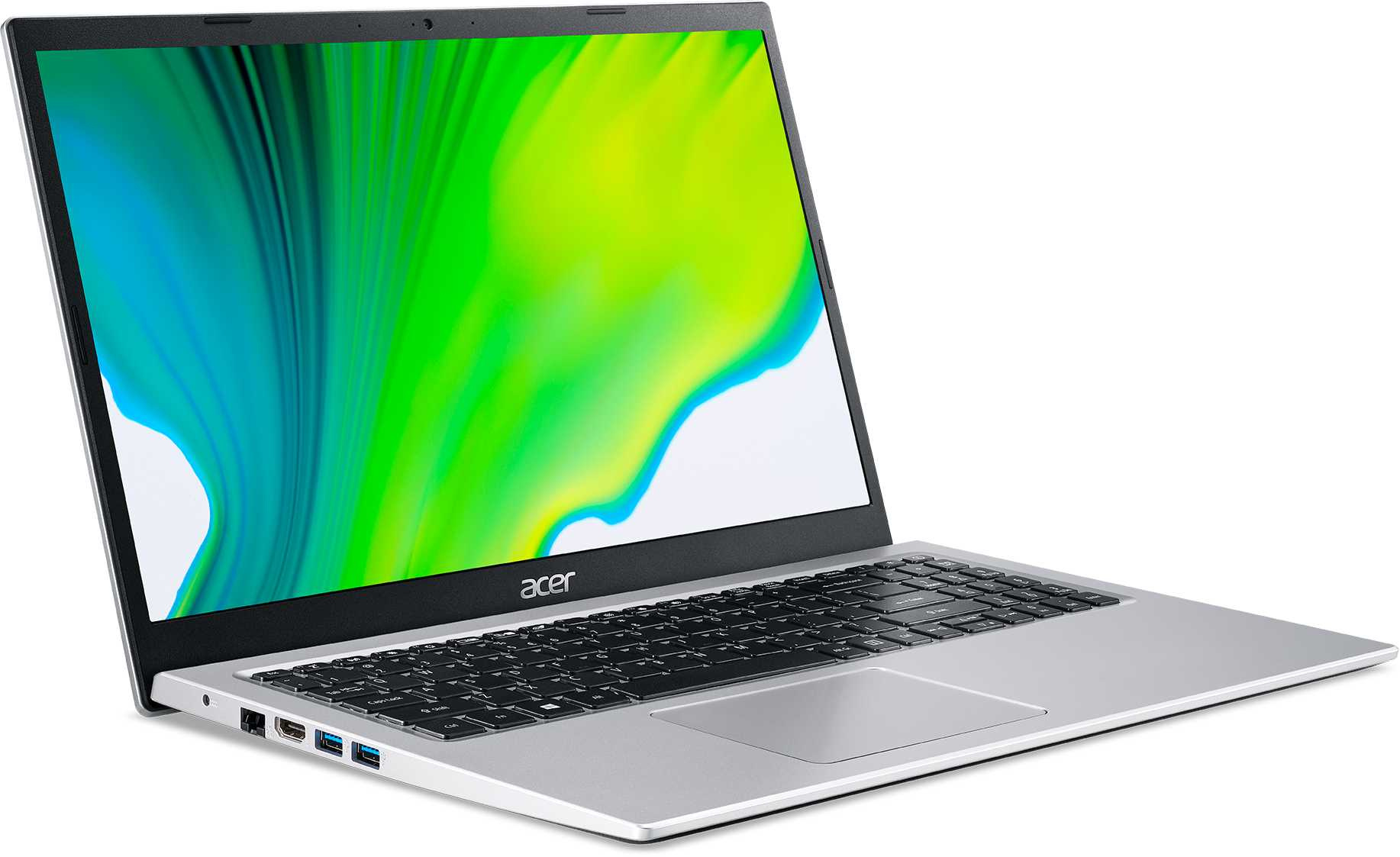 Ноутбук Acer Aspire 1 A115-32-P123 Pentium Silver N6000 8Gb eMMC128Gb Intel UHD Graphics 15.6" TN FHD (1920x1080) Eshell silver WiFi BT Cam (NX.A6MER.004) — фото 2