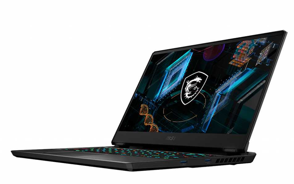 Ноутбук MSI GP66 Leopard 11UG-285XRU Core i7 11800H 16Gb SSD512Gb NVIDIA GeForce RTX 3070 8Gb 15.6" FHD (1920x1080) Free DOS black WiFi BT Cam (9S7-154322-285) — фото 3