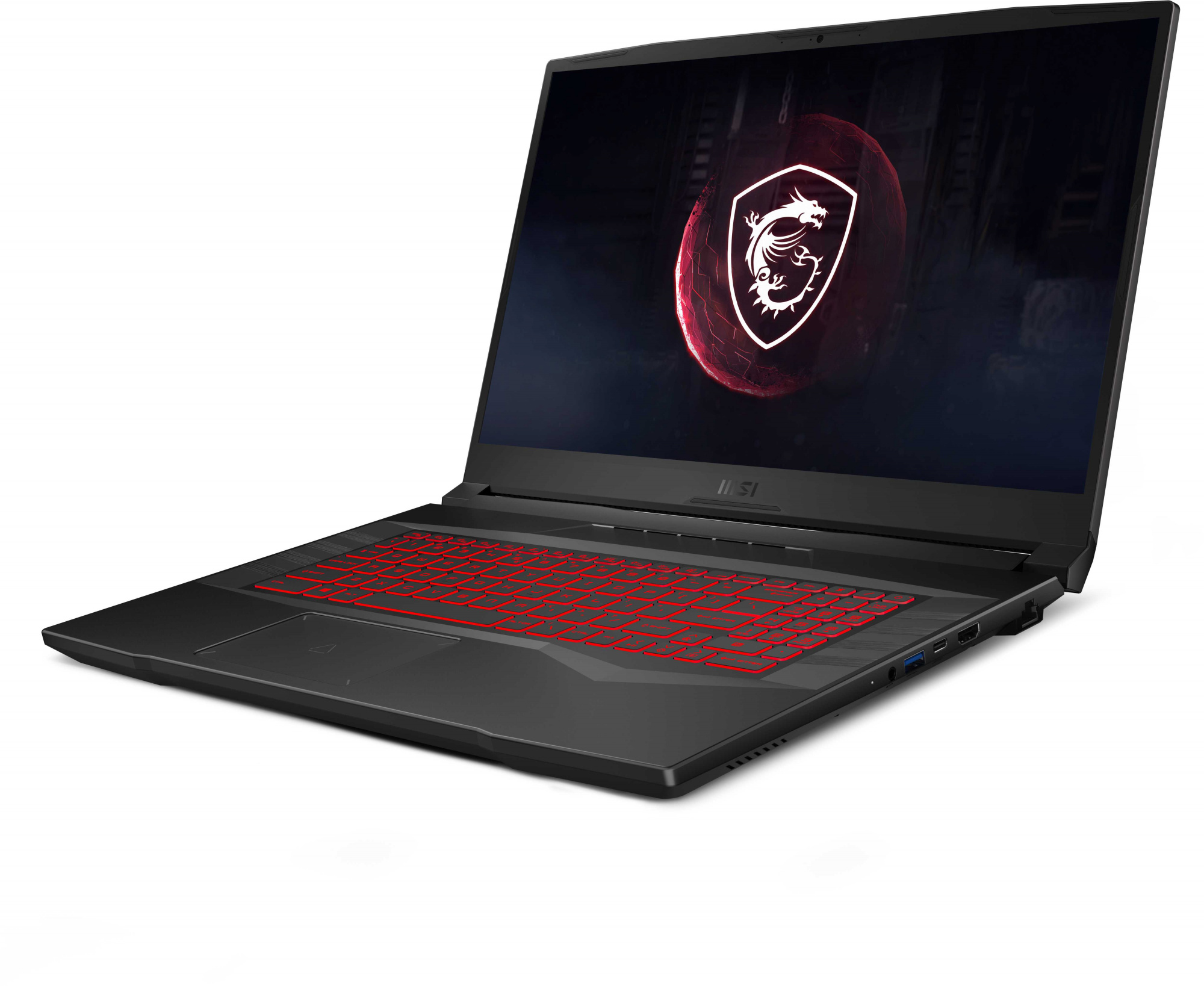 Ноутбук MSI Pulse GL76 11UDK-236XRU Core i7 11800H 8Gb SSD512Gb NVIDIA GeForce RTX 3050 Ti 4Gb 17.3" IPS FHD (1920x1080) Free DOS grey WiFi BT Cam (9S7-17L222-236) — фото 12