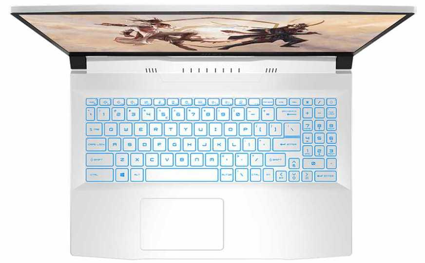Ноутбук MSI Sword 15 A11UE-271XRU Core i7 11800H 16Gb SSD512Gb NVIDIA GeForce RTX 3060 6Gb 15.6" IPS FHD (1920x1080) Free DOS white WiFi BT Cam (9S7-158113-271) — фото 3