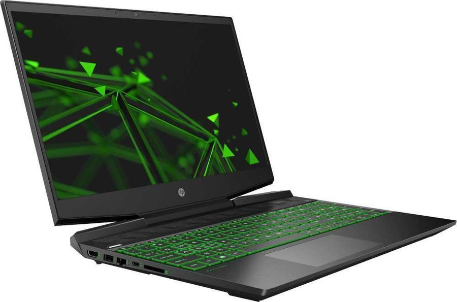 Ноутбук HP Pavilion Gaming 15-dk2050ur Core i5 11300H 8Gb SSD512Gb NVIDIA GeForce RTX 3050 4Gb 15.6" IPS FHD (1920x1080) Free DOS 3.0 black WiFi BT Cam (4E1H5EA) — фото 3