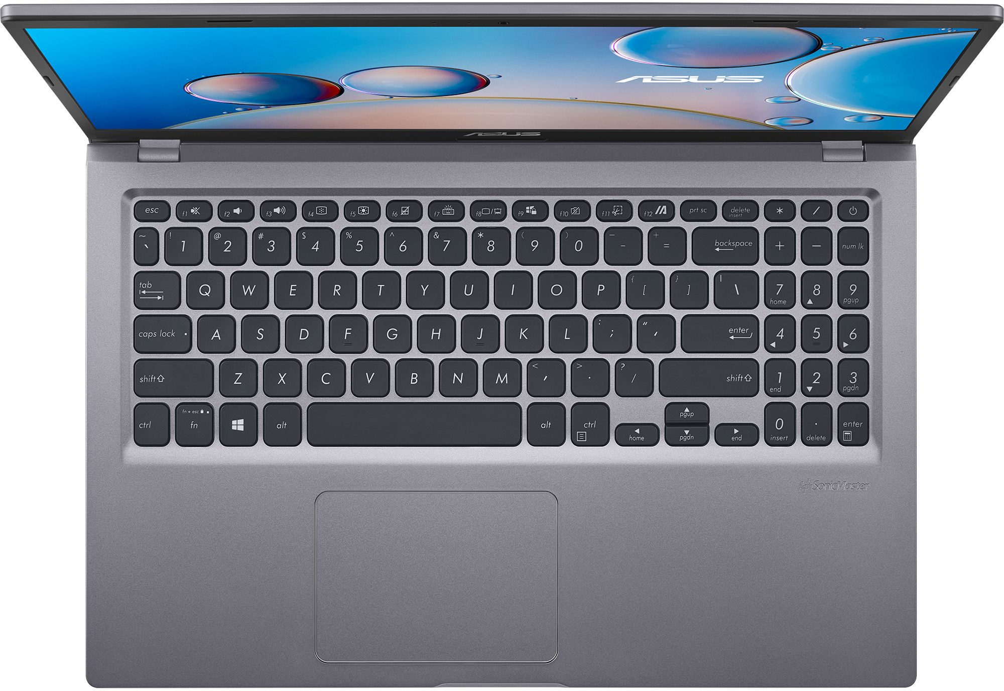 Ноутбук Asus A516JF-BQ328 Pentium 6805 8Gb SSD512Gb NVIDIA GeForce Mx130 2Gb 15.6" IPS FHD (1920x1080) noOS grey WiFi BT Cam (90NB0SW1-M05870) — фото 8