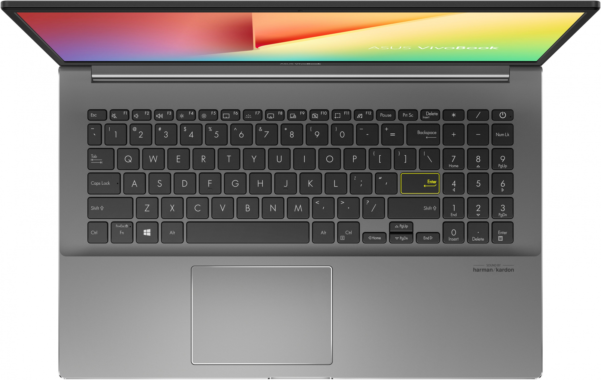 Ноутбук Asus VivoBook S533EA-BN240 Core i5 1135G7 8Gb SSD512Gb Intel Iris Xe graphics 15.6" IPS FHD (1920x1080) noOS black WiFi BT Cam (90NB0SF3-M06400) — фото 6