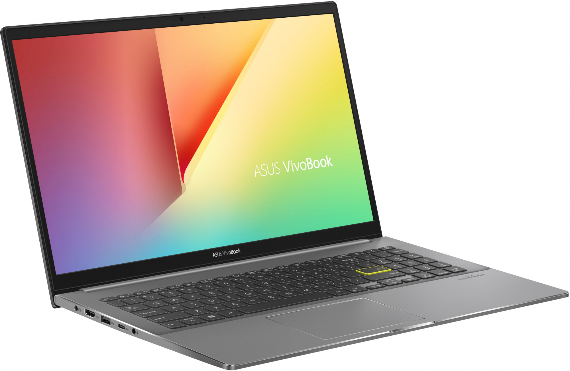 Ноутбук Asus VivoBook S533EA-BN356 Core i5 1135G7 16Gb SSD512Gb Intel Iris Xe graphics 15.6" IPS FHD (1920x1080) noOS black WiFi BT Cam (90NB0SF3-M06690) — фото 2